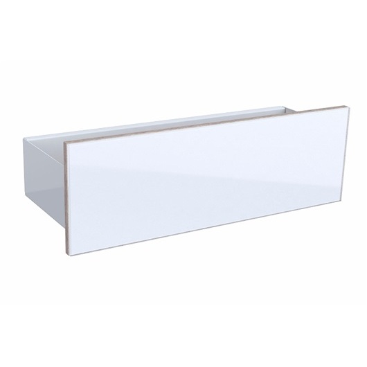 Стенная панель Geberit Acanto 450x148x160 мм, белое стекло (500.617.01.2)