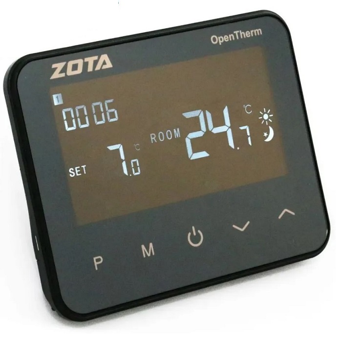 Термостат комнатный Zota ZT-20H OT+, питание от сети (RT4218260006)